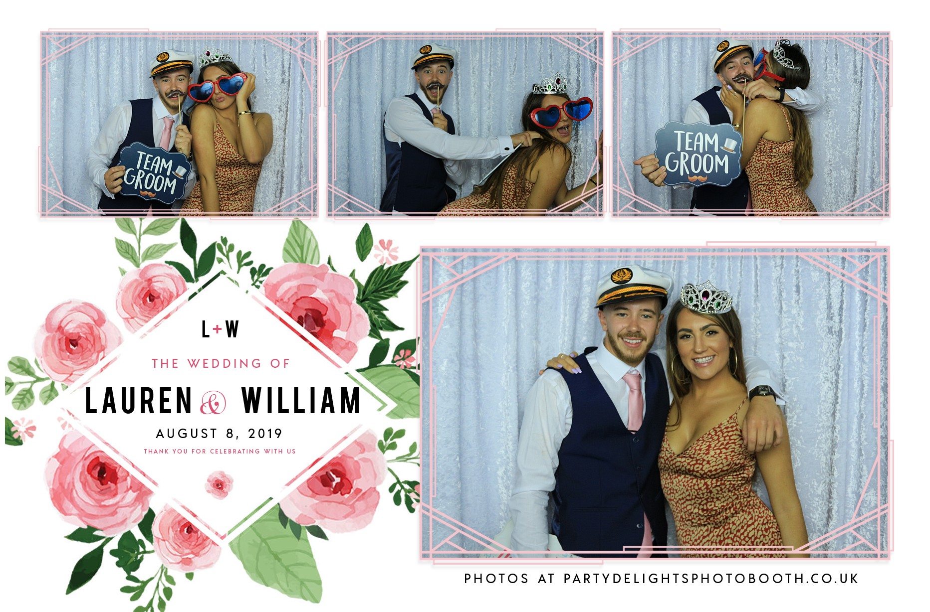 Lauren and Will’s Wedding - Prints | View more photos from the event at gallery.partydelightsphotobooth.co.uk/u/PartyDelightsPhotoBooth/Lauren-and-Will’s-Wedding-Prints